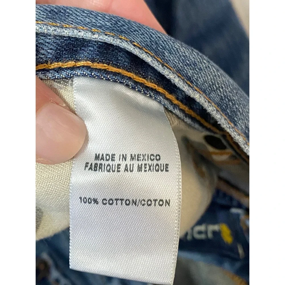 Lucky‎ Brand 181 Relaxed Straight Leg Jeans Mens 38x25 Blue Denim **READ**